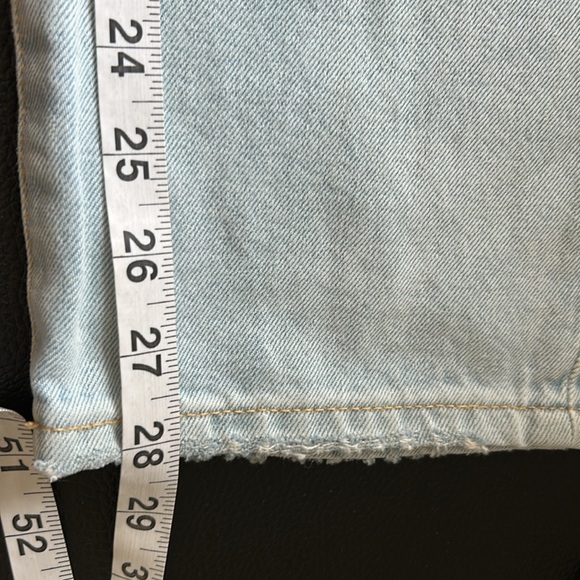 Lovers and Friends Reece Jean High Rise Rigid Slim Straight Palms Sz 28 NEW - Picture 13 of 14